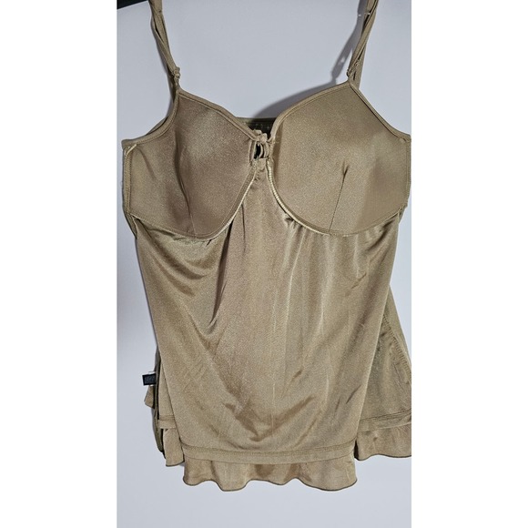 Vintage The Limited Padded Bra Top, Y2K, green, lace and sequin details - Picture 10 of 12